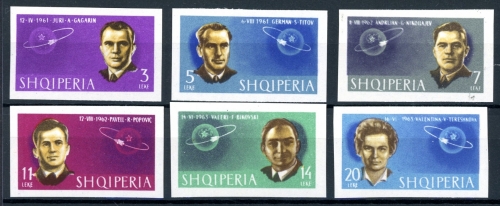 Albanien 757-762 B postfrisch