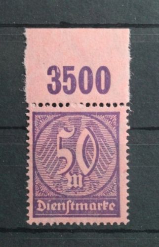 Deutsches Reich Dienstmarken 73P OR postfrisch #UG281