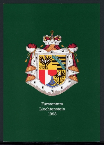 Liechtenstein Jahresmappe 1998 postfrisch