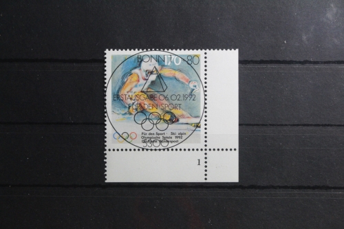 BRD 1595 gestempelt