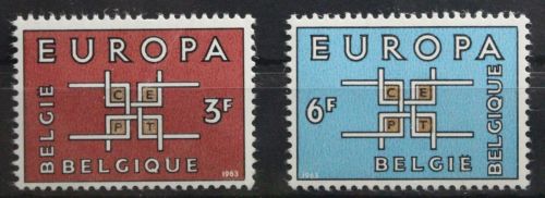 Belgien 1320-1321 postfrisch Cept Europa #UG748