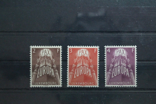 Luxemburg 572-574 postfrisch Cept Europa #UG808