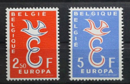 Belgien 1117-1118 postfrisch Cept Europa #UG721