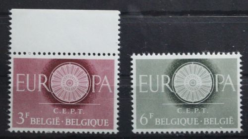 Belgien 1209-1210 postfrisch Cept Europa #UG728