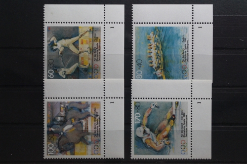 BRD 1592-1595 postfrisch als Eckrand mit Formnummer 1 #UH560