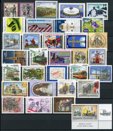 Österreich Jahrgang 1998 postfrisch