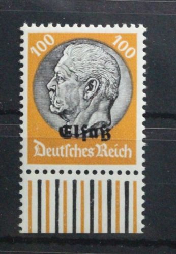 Deutsche Besetzung 2. WK Elsass 16 postfrisch