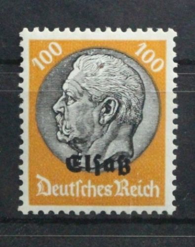 Deutsche Besetzung 2. WK Elsass 16 postfrisch #UI536