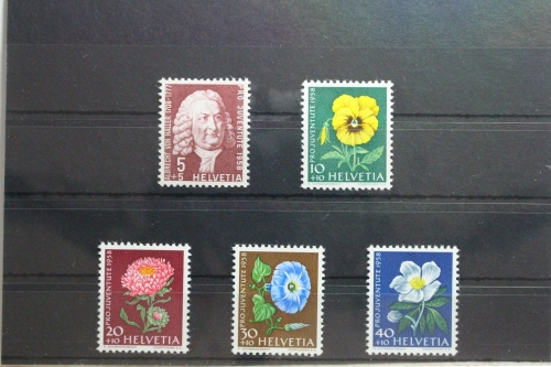 Schweiz 663-667 postfrisch