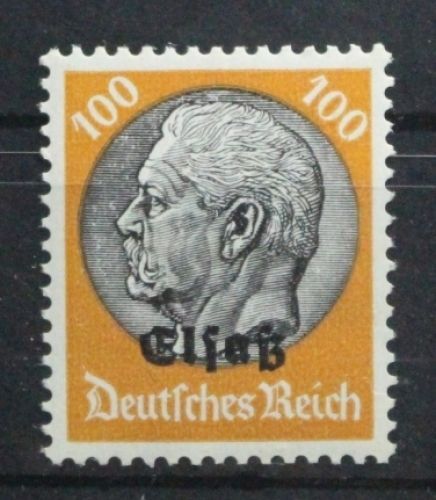 Deutsche Besetzung 2. WK Elsass 16 postfrisch #UI537