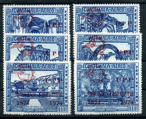 Guatemala 979-84 postfrisch UPU #IM452