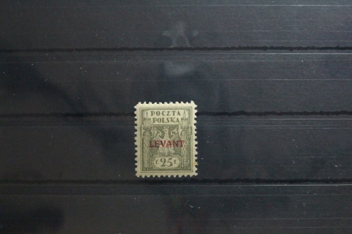 Polen Polnische Post in der Levante 6 mit Falz #UI842