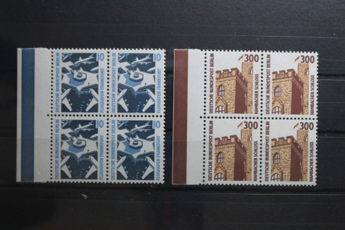 Berlin 798-799 postfrisch als Viererblock mit waagerechten Paaren #UI833