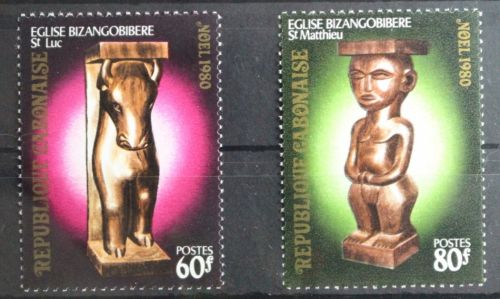 Gabun 758-759 postfrisch #UL088