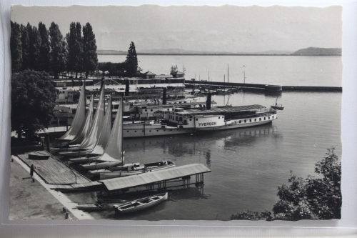 AK Neuchâtel Le port 1951 gebraucht #PI154
