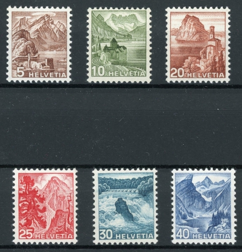 Schweiz 500-505 postfrisch #IT599