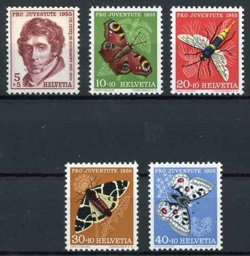 Schweiz 618-622 postfrisch #IT605