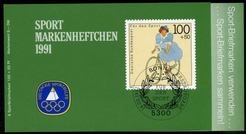 Bund Markenheftchen Sport 1500 postfrisch #IT621