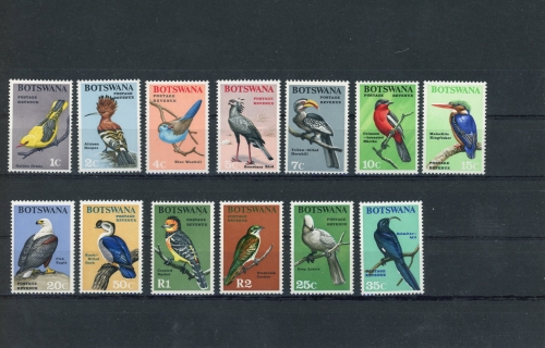 Botswana 19-32 postfrisch Vögel #JD334
