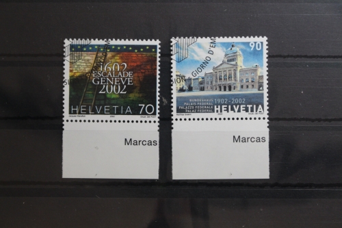 Schweiz 1782-1783 gestempelt