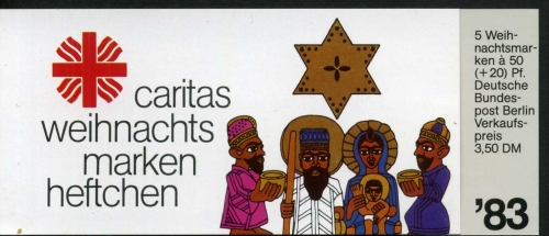 Berlin Caritas Markenheftchen 1983 707 postfrisch #IS714