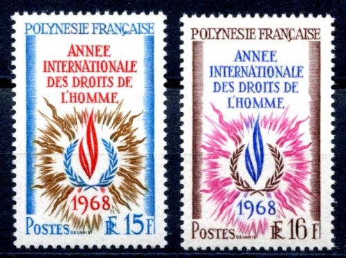 franz. Polynesien 87-88 postfrisch #IS723