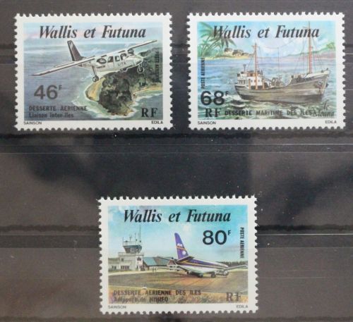 Wallis und Futuna 328-330 postfrisch #UK486