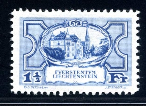 Liechtenstein 71 mit Falz #IS776