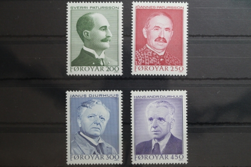 Färöer Inseln 99-102 postfrisch #UL477