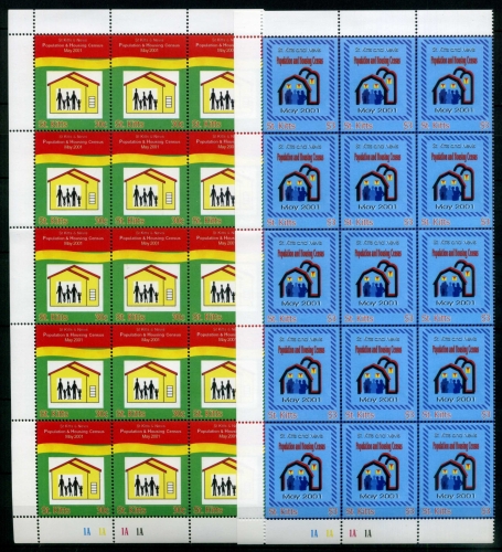 St. Kitts KB 582-583 postfrisch #IF009