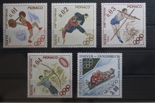 Monaco 784-788 postfrisch