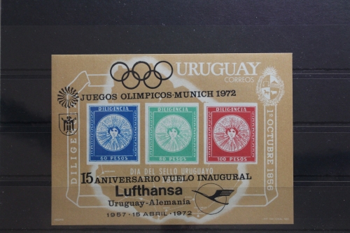Uruguay Block 15 postfrisch #UL004