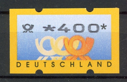 Bund ATM 3.2 4 DM postfrisch Zählnummer 2000 #IN200
