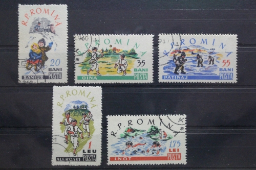 Rumänien 1913-1917 gestempelt