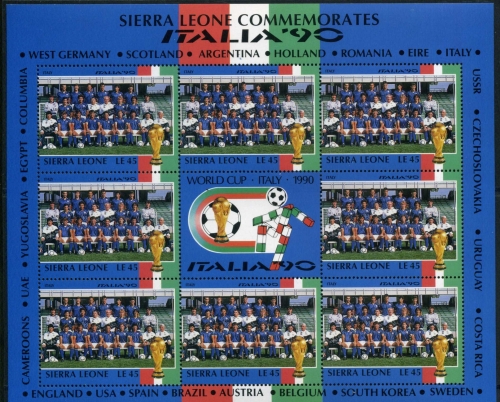 Sierra Leone KB 1448 postfrisch