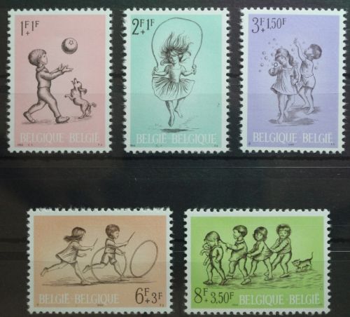 Belgien 1456-1460 postfrisch #UL864