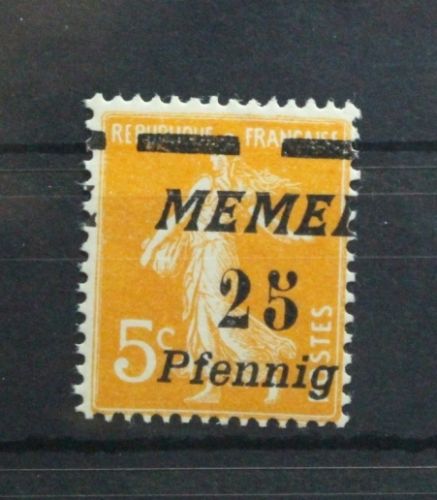 Memel 58 postfrisch #UM337