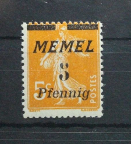 Memel 52 postfrisch