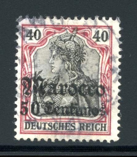 Deutsche APA Marokko 40 gestempelt