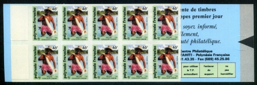 franz. Polynesien MH H 627 postfrisch #IN319