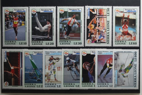 Sierra Leone 1837-1848 postfrisch #UN573