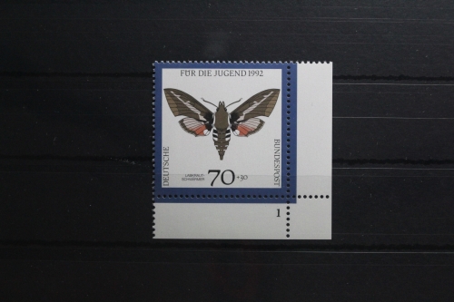 BRD 1603 postfrisch Eckrand mit Formnummer 1 Bundesrepublik #UN539