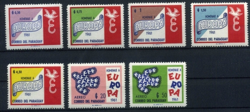 Paraguay 986-92 postfrisch