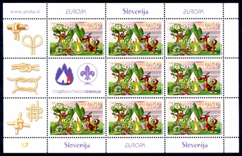 Slowenien Kleinbogen 644 postfrisch