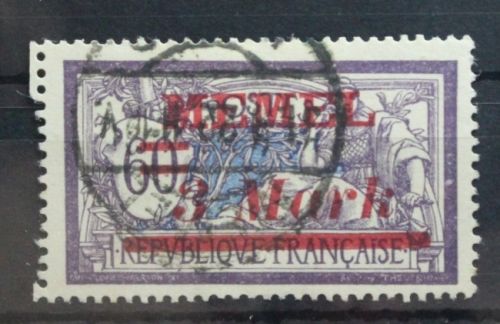 Memel 68 gestempelt #UO137