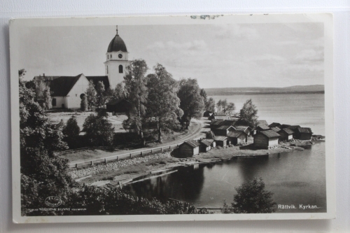 AK Rättvik Kirche ungebraucht #PI381