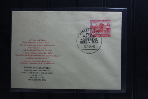 Berlin 116 auf Brief als Einzelfrankatur FDC #BA571