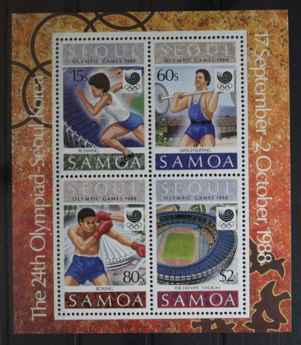 Samoa Block 44 mit 645-648 postfrisch
