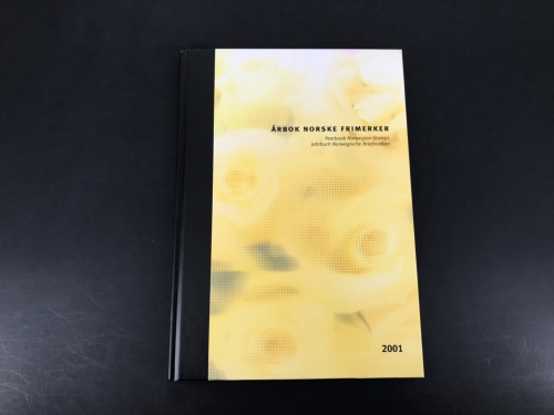 Norwegen Jahrbuch 2001 kpl. postfrisch mit Kassette #HC274
