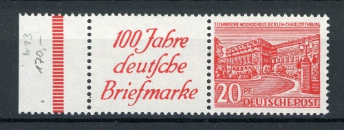 Berlin Zusammendruck W 13 postfrisch #IU567